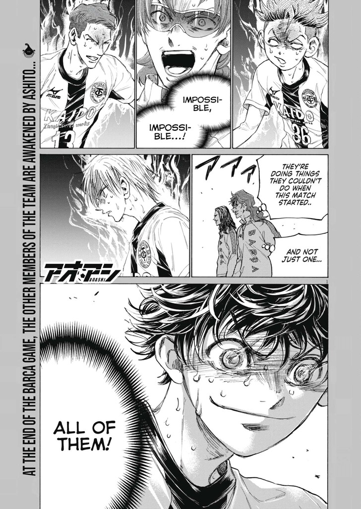Ao Ashi, Chapter 403 image 01